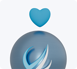 Capitalzfx logo and a heart